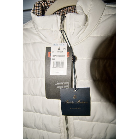 NWT Reversible Brooks Brothers Women's Vest - Picture 4 of 4